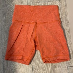 Lululemon wunder train 6” biker